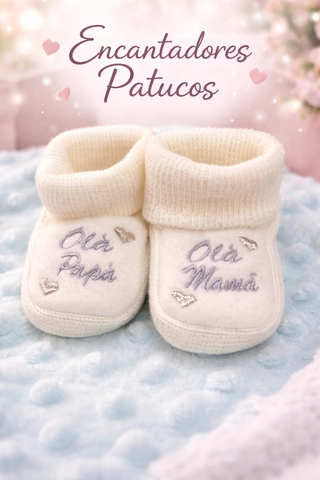 Patucos hola mama hola papa